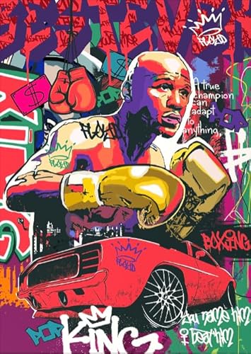ZYHDK 1500 Stück ，Bunt Fun Puzzle ，Poster ，Gifts ，Banksyss Rappers Street Art Graffiti ，Spiel Zum Stressabbau Für Erwachsene Bild - Yz262Wk von ZYHDK