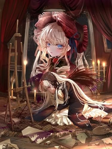 ZYHDK 1500 Stück ，Bunt Puzzles ，Bilder ，Gifts ，Classic Japanese Cartoonss Rozens Maiden ，Für Lernspielzeug Für Kinder - Yw57Kj von ZYHDK