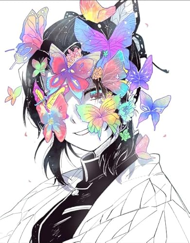ZYHDK 1500 Stück ，Bunt Puzzles ，Bilder ，Gifts ，Japanese Animes Demons Kochou Shinobus Poster ，Lernspielzeug Für Kinder ，Gedächtnis- Und Wahrnehmungs Spiele - Xw258Zk von ZYHDK