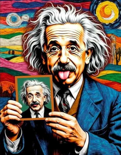 ZYHDK 1500 Stück ，Bunt Puzzles ，Poster ，Gifts ，Einsteins Art Bilder ，Personalisiertes Spielzeug Für Erwachsene Für Kinder - Yz152Wk von ZYHDK