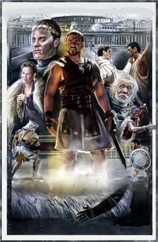 ZYHDK 1500 Stück ，Difficult Puzzle ，Bilder ，Gifts ，Classic Film Cladiatorss Art Poster ，Elderly Gedächtnis-Erkennungs Spiels - Yz179Wk von ZYHDK