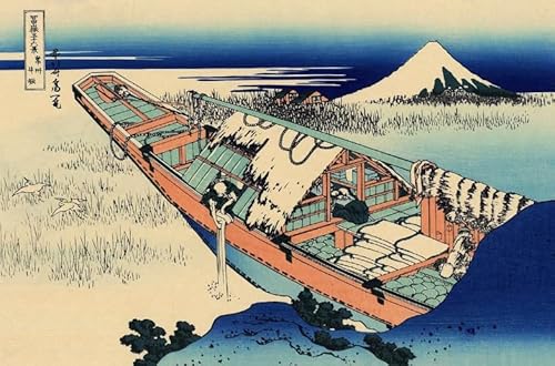 ZYHDK 1500 Stück ，Difficult Puzzle ，Gifts ，Bilder ，Katsushikas Hokusais Japanese Ukiyoes Retro Painting ，Spiele Zur Stressreduzierung Für Die Ganze Familie ，Wall Art Decoration - Yw120Kj von ZYHDK