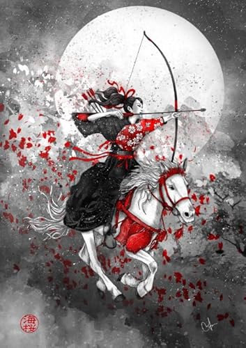 ZYHDK 1500 Stück ，Difficult Puzzle ，Poster ，Japanese Geishas Art Painting ，Spiele Zur Stressreduzierung Für Die Ganze Familie ，Heim Dekoration - Kz22Dw von ZYHDK