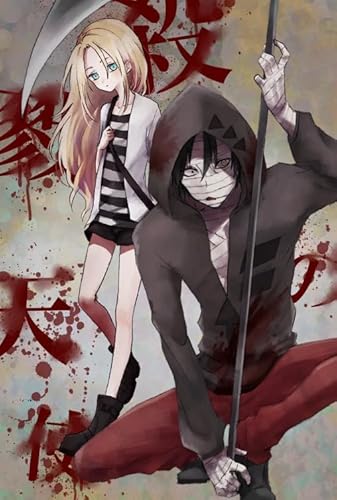 ZYHDK 1500 Stück ，Irregular Puzzle ，Poster ，Gifts ，Japanese Animes Angelss of Deaths ，Heraus Für Derungs Spiel Für Kinders ，Dekompres Sions Spielzeug Für Erwachsene - Yw47Kj von ZYHDK