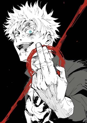 ZYHDK 1500 Stück ，Irregular Puzzle ，Poster ，Gifts ，Japanese Animes Jujutsus Gojos Satoru ，Personalisiertes Spielzeug Für Erwachsene Für Kinder,Qz50Ax von ZYHDK