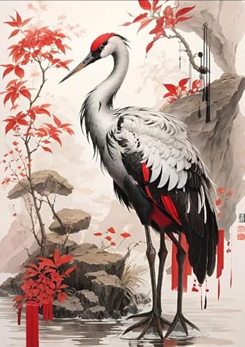 ZYHDK 1500 Stück ,Irregular Puzzle ,Poster ,Gifts ,Japanese Style Cranes Art Painting ,Alzheimer-Spiele Für Erwachsene ,Heim Dekoration, Wx02Zk ZYHDK 1500 Stück ,Irregular Puzzle ,Poster ,Gifts ,Japanese Style Cranes Art Painting ,Alzheimer-Spiele Für Erwachsene ,Heim Dekoration, Wx02Zk von ZYHDK