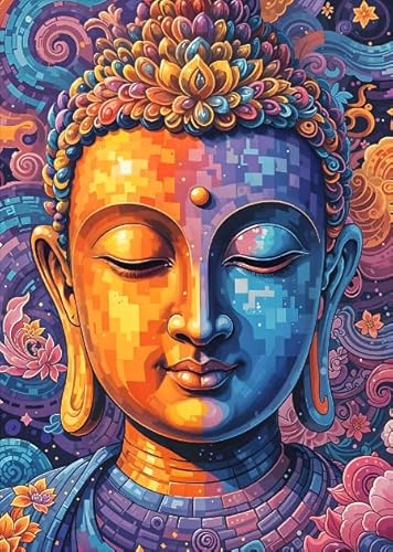 ZYHDK 1500 Stück ,Poster ,Difficult Puzzle ,Gifts ,Bunt ,Buddhas Statues Pictures ,Stressabbau-Spiel Für Erwachsene, Kunstbild - Zy130Zk ZYHDK 1500 Stück ,Poster ,Difficult Puzzle ,Gifts ,Bunt ,Buddhas Statues Pictures ,Stressabbau-Spiel Für Erwachsene, Kunstbild - Zy130Zk von ZYHDK