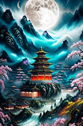 ZYHDK 1500 Stück ,Poster ,Difficult Puzzle ,Gifts ,Bunt ,Chinese Vintage Landscape Abstract Painting ,Familienspaß-Heraus for Derungs Spielzeug,Qz172Ax ZYHDK 1500 Stück ,Poster ,Difficult Puzzle ,Gifts ,Bunt ,Chinese Vintage Landscape Abstract Painting ,Familienspaß-Heraus for Derungs Spielzeug,Qz172Ax von ZYHDK