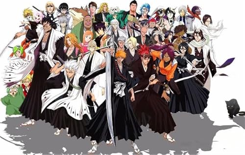 ZYHDK 1500 Stück - Bilder - Gifts - Irregular Puzzle - Classic Japanese Animes Bleachs - Lernspielzeug Für Kinder - Gedächtnis- Und Wahrnehmungs Spiele,Qz09Ax von ZYHDK