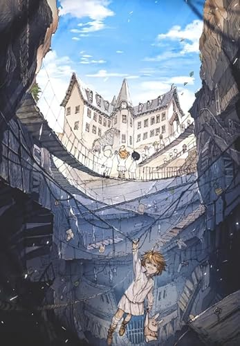 ZYHDK 1500 Stück - Bilder - Gifts - Irregular Puzzle - Classic Japanese Animes Promiseds Neverlands - Lernspiele Für Kinder - Xw135Zk von ZYHDK
