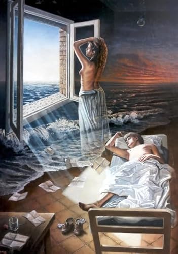 ZYHDK 1500 Stück - Bilder - Gifts - Irregular Puzzle - Classic Oil Painting Alemanys - for Schwieriges Heraus for Derungs Spielzeug Für Die Ganze Familie - Wand Kunst Dekoration,Qz82Ax von ZYHDK