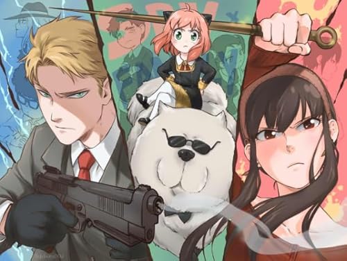 ZYHDK 1500 Stück - Bunt Puzzle - Bilder - Gifts - Japanese Animes Familys Poster - Lernspielzeug Für Kinder - Gedächtnis- Und Wahrnehmungs Spiele - Xw232Zk von ZYHDK