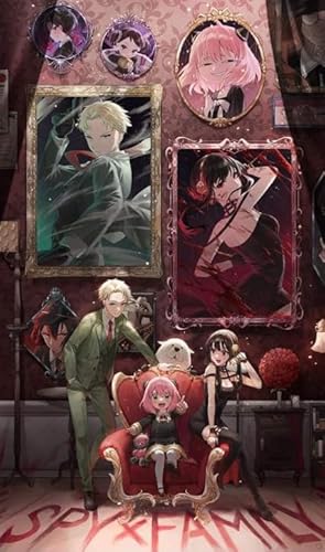 ZYHDK 1500 Stück - Bunt Puzzle - Bilder - Gifts - Japanese Animes Familys Poster - Lernspielzeug Für Kinder - Gedächtnis- Und Wahrnehmungs Spiele - Xw233Zk von ZYHDK