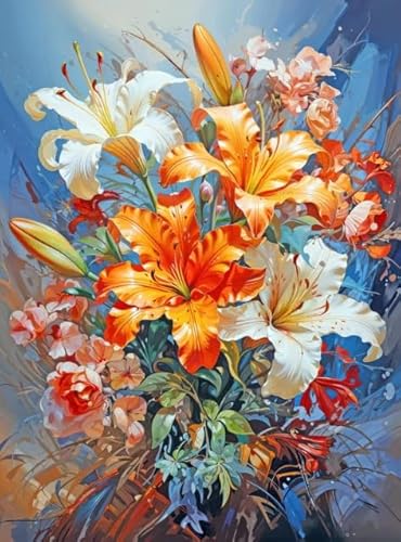 ZYHDK 1500 Stück - Bunt Puzzle - Bilder - Gifts - Lilys Art Oil Painting - Schwieriges Heraus for Derungs Spielzeug Für Die Ganze Familie - Wall Decoration,Qz184Ax ZYHDK 1500 Stück - Bunt Puzzle - Bilder - Gifts - Lilys Art Oil Painting - Schwieriges Heraus for Derungs Spielzeug Für Die Ganze Familie - Wall Decoration,Qz184Ax von ZYHDK
