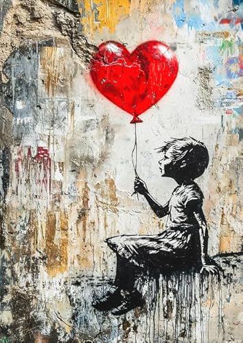 ZYHDK 1500 Stück - Fun Puzzle - Poster - Bunt - Gifts - Banksyss Street Art Graffiti - Adult Stress Relief Game Picture - Lernspielzeug Für Kinder - Kz213Dw ZYHDK 1500 Stück - Fun Puzzle - Poster - Bunt - Gifts - Banksyss Street Art Graffiti - Adult Stress Relief Game Picture - Lernspielzeug Für Kinder - Kz213Dw von ZYHDK