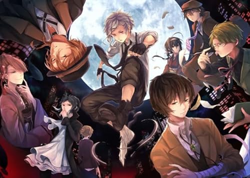 ZYHDK 1500 Stück - Fun Puzzle - Poster - Gifts - Japanese Animes Bungos Dogs Nakajima Atsushi - Lernspielzeug Für Kinder - Gedächtnis- Und Wahrnehmungs Spiele,Qz110Ax ZYHDK 1500 Stück - Fun Puzzle - Poster - Gifts - Japanese Animes Bungos Dogs Nakajima Atsushi - Lernspielzeug Für Kinder - Gedächtnis- Und Wahrnehmungs Spiele,Qz110Ax von ZYHDK