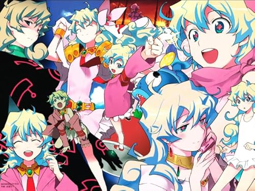 ZYHDK 1500 Stück - Pictures - Gifts - Bunt Puzzle - Japanese Animes Tengens Gurren-Lagann Poster - Lernspielzeug Für Kinder - Gedächtnis- Und Wahrnehmungs Spiele - Zy80Zk von ZYHDK