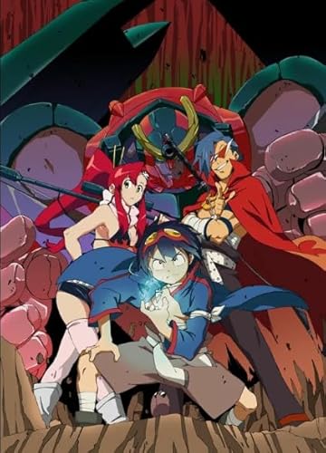 ZYHDK 1500 Stück - Pictures - Gifts - Bunt Puzzle - Japanese Animes Tengens Gurren-Lagann Poster - Lernspielzeug Für Kinder - Gedächtnis- Und Wahrnehmungs Spiele - Zy81Zk von ZYHDK