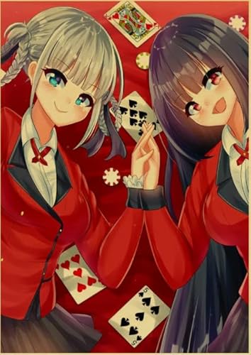 ZYHDK 1500 Stück - Poster - Difficult Puzzle - Gifts - Bunt - Japanese Animes Kakeguruis Compulsives Gamblerss - Personalisiertes Spielzeug Für Erwachsene Für Kinder - Jw492Zk von ZYHDK
