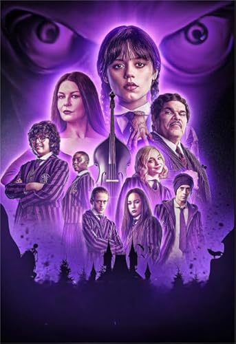 ZYHDK 1500 Stück - Poster - Difficult Puzzle - Gifts - Classic Horror Film Wednesdays Art Picture - Lustiges, Personalisiertes Puzzle-Spielzeug Für Erwachsene - Yz142Wk ZYHDK 1500 Stück - Poster - Difficult Puzzle - Gifts - Classic Horror Film Wednesdays Art Picture - Lustiges, Personalisiertes Puzzle-Spielzeug Für Erwachsene - Yz142Wk von ZYHDK