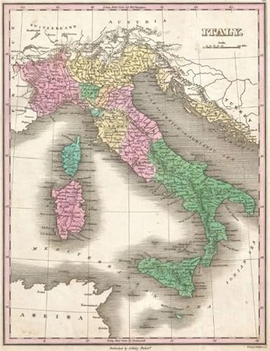 ZYHDK 1500 Stück - Poster - Difficult Puzzle - Gifts - Retro Italy Map Bilder - Personalisiertes Spielzeug Für Erwachsene Für Kinder - Yz183Wk von ZYHDK