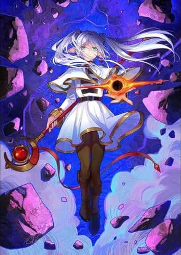 ZYHDK 1500 Stück Puzzle ，Bunt Puzzle ，Bilder ，Gifts ，Japanese Animes Frieren: Beyond Journey'S End ，Personalisiertes Spielzeug Für Erwachsene Für Kinder, Wx91Zk von ZYHDK
