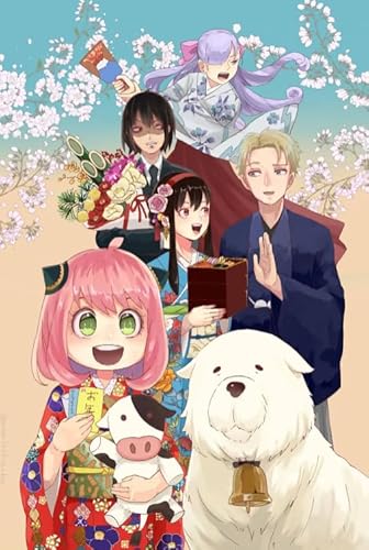 ZYHDK 1500 Stück Puzzle - Bilder - Gifts - Bunt Puzzle - Japanese Animes Familys Fun Poster - Lernspielzeug Für Kinder - Gedächtnis- Und Wahrnehmungs Spiele - Xw34Zk von ZYHDK