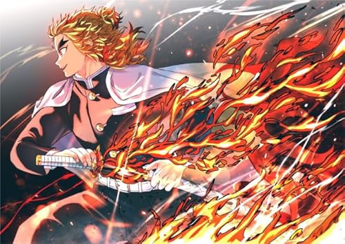 ZYHDK 1500 Stück Puzzle - Bilder - Gifts - Demons Rengokus Kyoujurou Classic Animes Poster - Lernspielzeug Für Kinder - Wand Kunst Dekoration - Kz85Dw von ZYHDK
