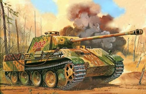 ZYHDK 1500 Stück Puzzle - Poster - Difficult Puzzle - Retro Tankss Art Painting - Personalisiertes Spielzeug Für Erwachsene Für Kinder - Kz58Dw von ZYHDK