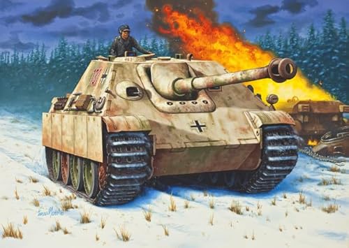 ZYHDK 1500 Stück Puzzle - Poster - Difficult Puzzle - Retro Tankss Art Painting - Personalisiertes Spielzeug Für Erwachsene Für Kinder - Kz59Dw von ZYHDK