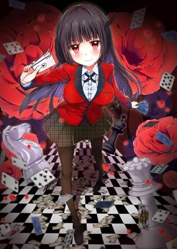 ZYHDK 1500 Stück Puzzle - Poster - Gifts - Japanese Animes Kakeguruis - Personalisiertes Challenge-Spielzeug Für Erwachsene - Gedächtnis- Und Wahrnehmungs Spiele - Yw117Kj von ZYHDK