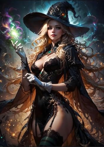 ZYHDK 1500 Stück Puzzle - Poster - Gifts - Witchs Abstract Bilder - Für Spiele Zur Stressreduzierung Für Die Ganze Familie - Wand Kunst Dekoration, Wx140Zk von ZYHDK