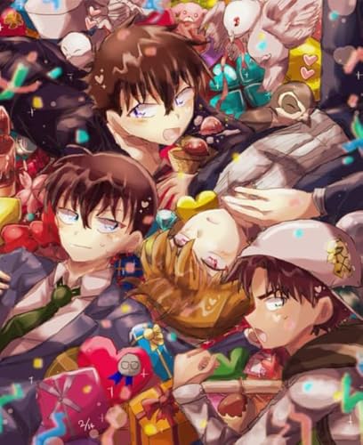 ZYHDK 2000 Stück - Art Puzzle - Schwieriges Puzzle - Classic Japanese Animes Cnan Edogawa - Familienspaß-Herausforderungs Spielzeug - Personalisiertes Kinderspielzeug Für Erwachsene Gifts - Hz186Zt von ZYHDK