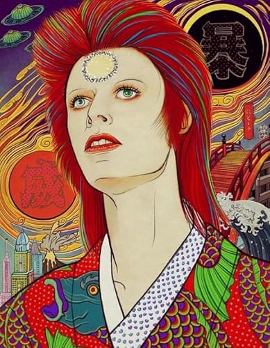 ZYHDK 2000 Stück Puzzles - Colorful Schwieriges Puzzle - Singers Bowies Posters - Gedächtnis Spiele Für Erwachsene - Lernspielzeug Für Die Ganze Familie Gifts - Hz149Zt von ZYHDK