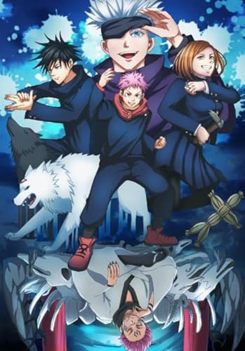 ZYHDK Bunt Irregular Puzzle - Schwieriges Puzzle - 2000 Stück - Japanese Animes Jujutsus Itadori Yuji Posters - Personalisiertes Kinderspielzeug Für Erwachsene，Wall Art Gifts - Hz82Zt von ZYHDK
