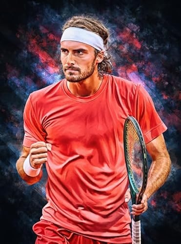 ZYHDK Colourful ， Irregular Puzzle ，1500 Stück ，Tennis Player Poster ，Personalisiertes Challenge-Spielzeug Für Erwachsene ，Familienspaß-Heraus for Derungs Spielzeug - Kz381Dw von ZYHDK