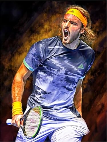 ZYHDK Colourful ， Irregular Puzzle ，1500 Stück ，Tennis Player Poster ，Personalisiertes Challenge-Spielzeug Für Erwachsene ，Familienspaß-Heraus for Derungs Spielzeug - Kz382Dw von ZYHDK