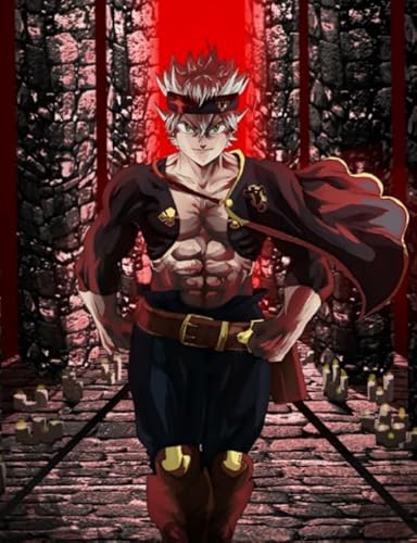 ZYHDK Puzzle 1000 Stück ，Fun Puzzle ，Japanese Animes Black Animes Cloverss Posters,Stressabbau-Spiele Für Die Familie,Herausforderungs Spielzeug Für Erwachsene Xd142Yk von ZYHDK