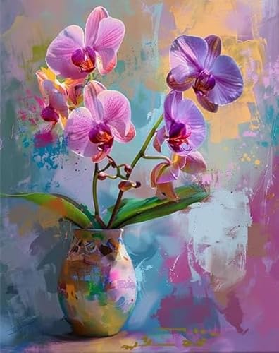 ZYHDK Puzzle 1000 Stück - Unregelmäßiges Kunst Puzzle - Graffiti Flowers Painting - Elderly Fun Toy - Familien-Lernspiel Zum Gedächtnis - Jz38Ap von ZYHDK