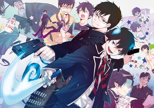 ZYHDK Puzzle 1500 Stück ，Bunt Puzzle ，Bilder ，Gifts ，Classic Japanese Animes Blue Exorcistss Okumura ，Lernspiele Für Kinder - Xw47Zk von ZYHDK