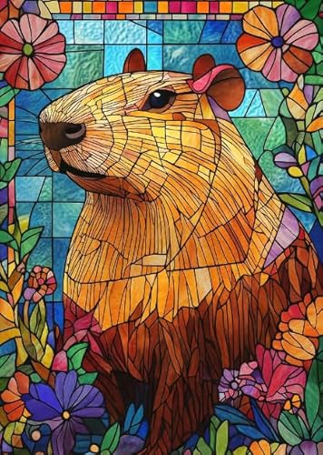ZYHDK Puzzle 1500 Stück ,Bunt Puzzle ,Bilder ,Gifts ,Cute Capybaras Art Painting ,Für Lernspielzeug Für Kinder ,Gedächtnis- Und Wahrnehmungs Spiele, Wx221Zk ZYHDK Puzzle 1500 Stück ,Bunt Puzzle ,Bilder ,Gifts ,Cute Capybaras Art Painting ,Für Lernspielzeug Für Kinder ,Gedächtnis- Und Wahrnehmungs Spiele, Wx221Zk von ZYHDK