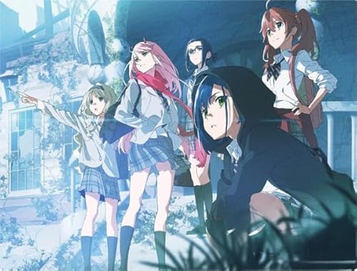 ZYHDK Puzzle 1500 Stück ，Bunt Puzzles ，Bilder ，Franxx Japanese Anime Poster ，Personalisiertes Spielzeug Für Erwachsene Für Kinder - Kz126Dw von ZYHDK