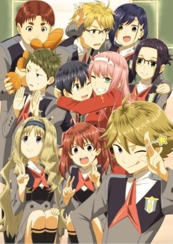 ZYHDK Puzzle 1500 Stück ，Bunt Puzzles ，Bilder ，Franxx Japanese Anime Poster ，Personalisiertes Spielzeug Für Erwachsene Für Kinder - Kz127Dw von ZYHDK