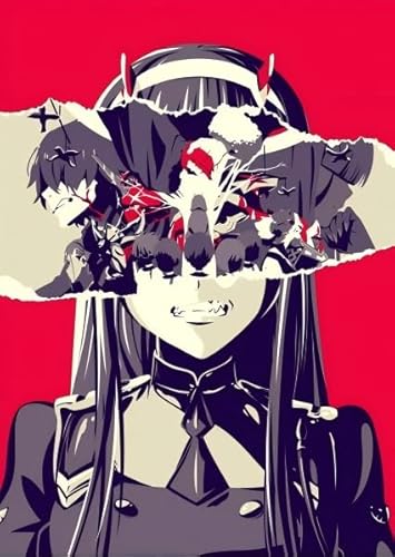 ZYHDK Puzzle 1500 Stück ，Bunt Puzzles ，Bilder ，Franxx Japanese Anime Poster ，Personalisiertes Spielzeug Für Erwachsene Für Kinder - Kz128Dw von ZYHDK