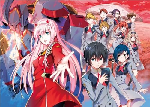 ZYHDK Puzzle 1500 Stück ，Bunt Puzzles ，Bilder ，Franxx Japanese Anime Poster ，Personalisiertes Spielzeug Für Erwachsene Für Kinder - Kz130Dw von ZYHDK