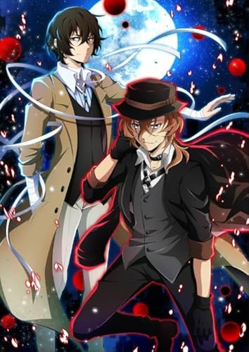 ZYHDK Puzzle 1500 Stück ，Bunt Puzzles ，Gifts ，Japanese Animes Bungos Dogs Nakajima Atsushi Poster ，Personalisiertes Spielzeug Für Erwachsene Für Kinder - Zy245Zk von ZYHDK