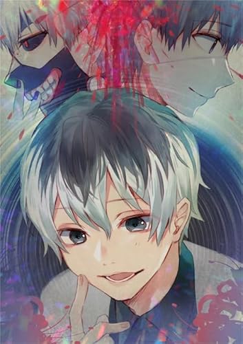 ZYHDK Puzzle 1500 Stück ，Difficult Puzzle ，Gifts ，Bilder ，Classic Japanese Animes Tokyos Ghouls ，Für Heraus Für Derungs Spiel Für Kinders ，Dekompres Sions Spielzeug Für Erwachsene - Yw99Kj von ZYHDK