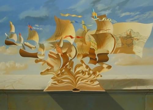 ZYHDK Puzzle 1500 Stück ，Poster ，Difficult Puzzle ，Gifts ，Bunt ，Vladimirs Kushs Surreal Oil Painting ，Personalisiertes Challenge-Spielzeug Für Erwachsene, Wx54Zk von ZYHDK