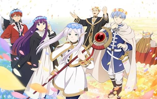 ZYHDK Puzzle 1500 Stück - Bilder - Bunt Puzzle - Frieren: Beyond Journey'S End Japanese Animes Poster - Lernspielzeug Für Kinder - Kz421Dw von ZYHDK