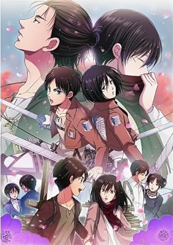 ZYHDK Puzzle 1500 Stück - Bilder - Bunt Puzzle - Japanese Animes Attacks On Titanss - Lernspielzeug Für Kinder - Gedächtnis- Und Wahrnehmungs Spiele - Xw50Zk von ZYHDK